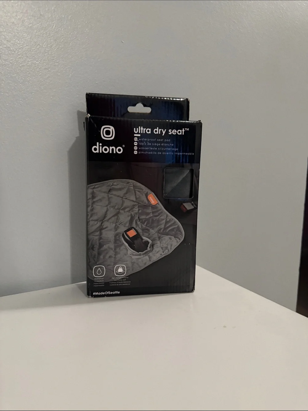 Diono Ultra Dry Seat Waterproof Car Seat Protector - Gray